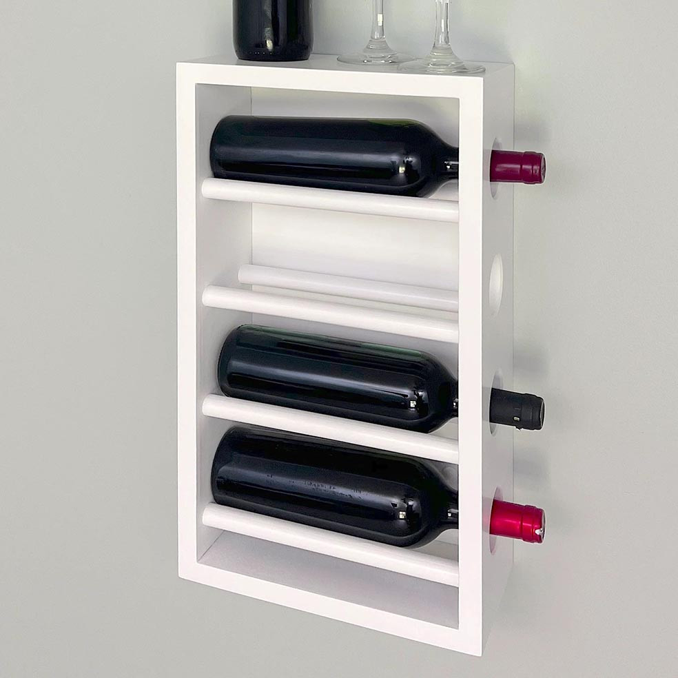 Настінна винна полиця "Кусіро 4" зефір Миколаїв - фото 2