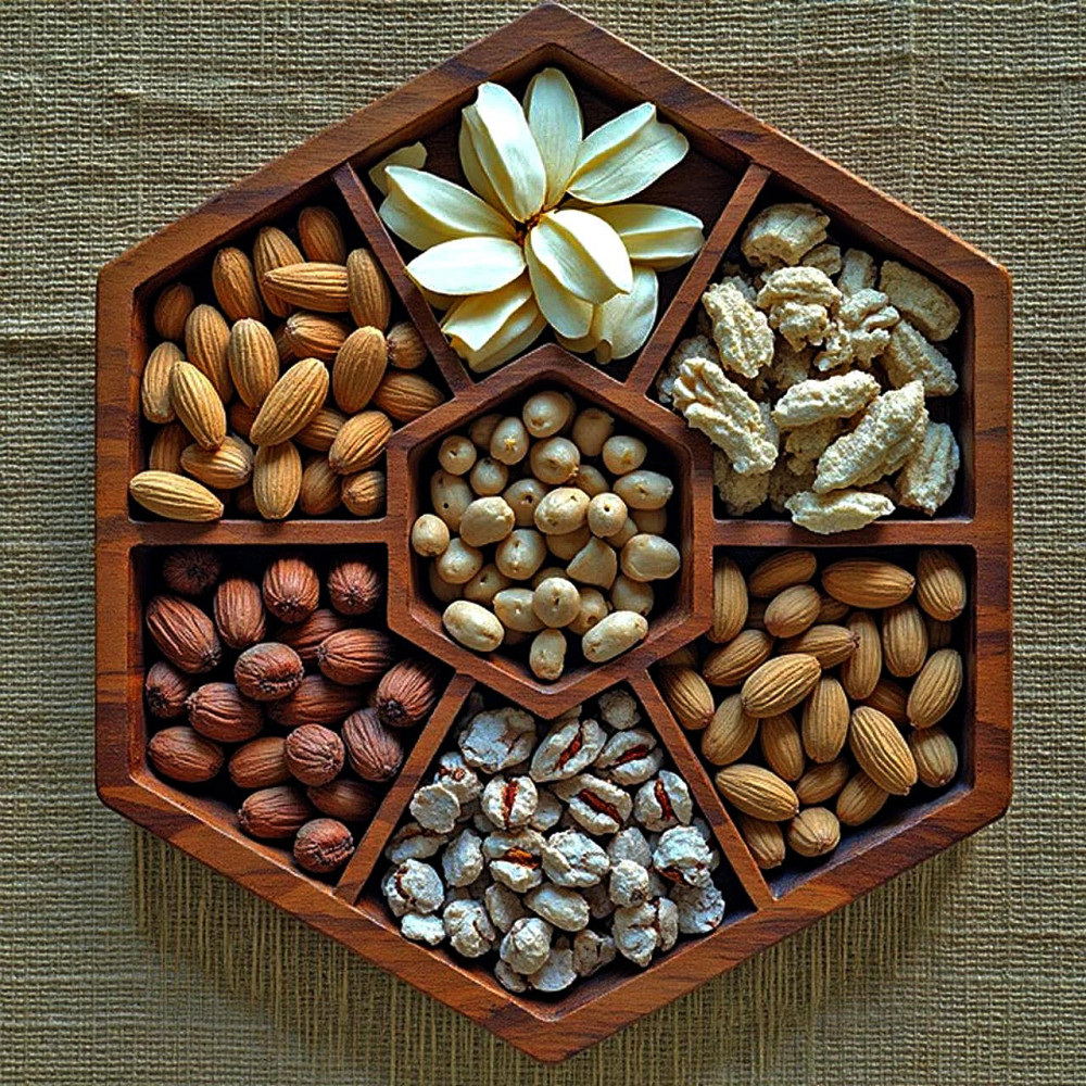 Менажница деревянная 