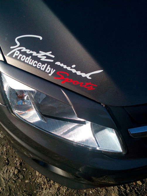 Наклейка на авто Sport mind produced by sports Біл Київ - фото 8