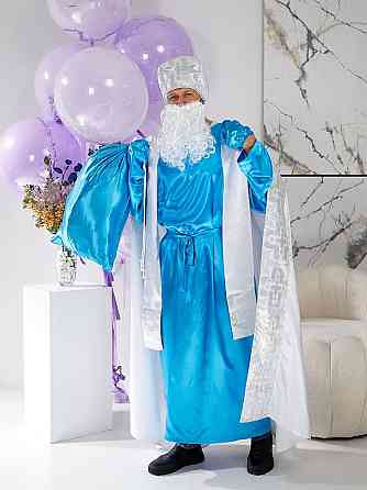 Костюм Святого Николая білий + блакитний Одеса