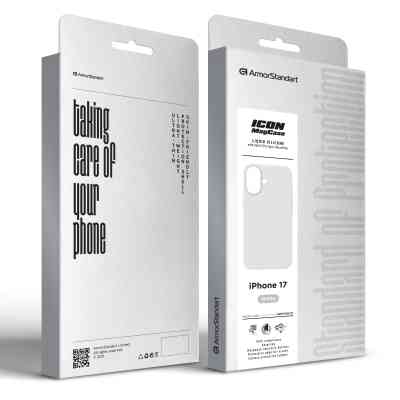 Чохол до мобільного телефона Armorstandart ICON2 MagCase Apple iPhone 17 White (ARM86673) Вінниця