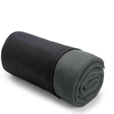 Плед Voyager флисовый Voyager в сумке-чехле 150 x 120 см Серый (V7822-15) Винница