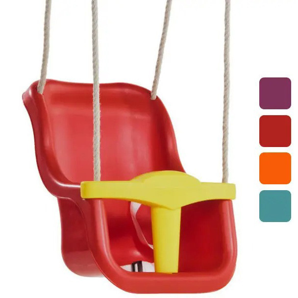 Гойдалка дитяча підвісна «Люкс» зі спинкою KBT Бельгія для дітей Київ - фото 1