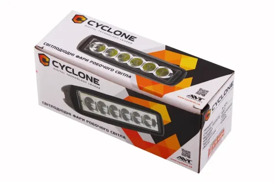 Фара дневного света 150* 38*40мм Cyclone 16 LED3030/2000лм/6000К (направленный дальний) Винница