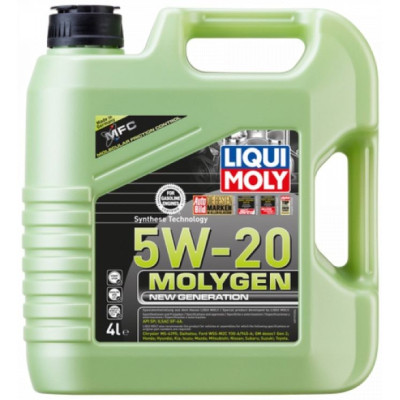 Моторное масло Liqui Moly Molygen New Generation 5W-20 4л (LQ 20798) Винница - изображение 1
