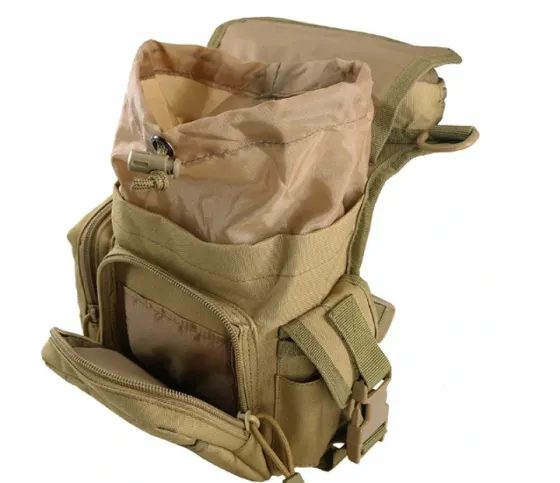 Сумка на бедро на ногу койот прочная вместительная набедренная Одесса