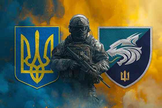 Прапор Воїн 137 ОБМП з Гербом України 600х900 мм Запоріжжя
