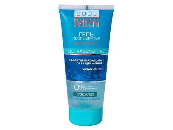 Гель після гоління 200 мл (ULTRASENSITIV) ТМ COOL MEN Київ