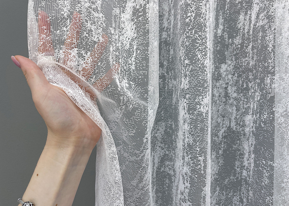 Тюль жаккард, 