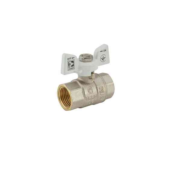 Кран кульовий KOER 1/2" ГГМ (KR.217.W) білий (KR0177)   ( 21378 ) Харків