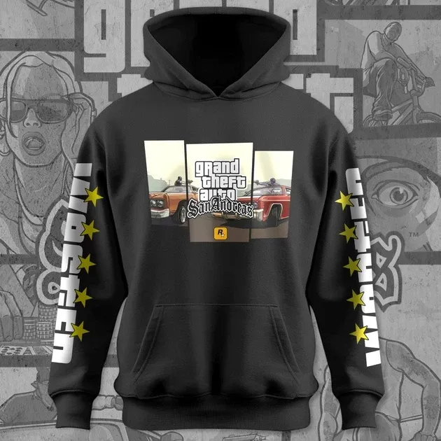 Худи для подростка мальчика с принтом GTA 140an Andrea140 Размер 170 Anime11244 Днепр - изображение 3