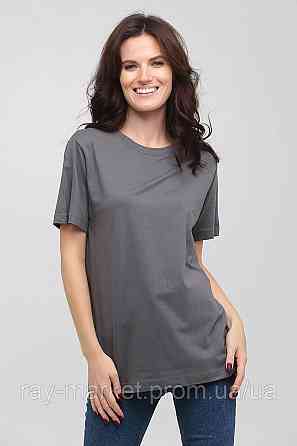 Футболка базова Stedman Classic-T Unisex жіноча темно-сіра (ST2000W-RGY) 3XL Київ