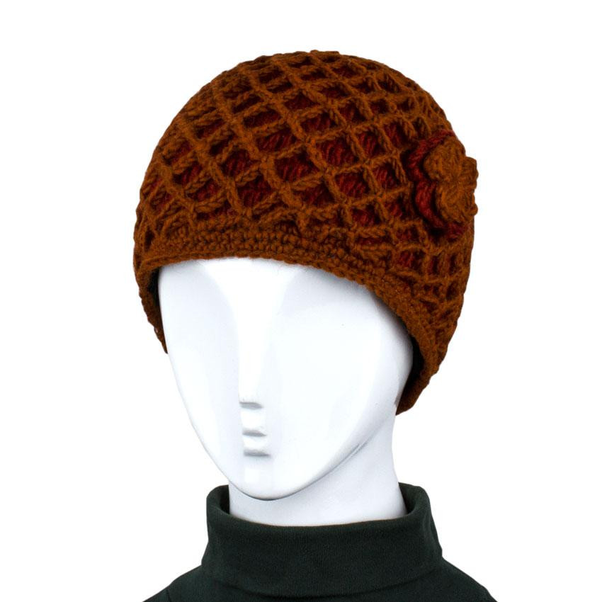 Зимняя женская шапка из шерсти Киев - изображение 1