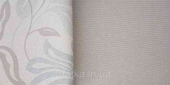 Шпалери вінілові на флізеліні Grandeco Universe метрові однотонні під тканину дрібна точка коричневі UR1008 Київ