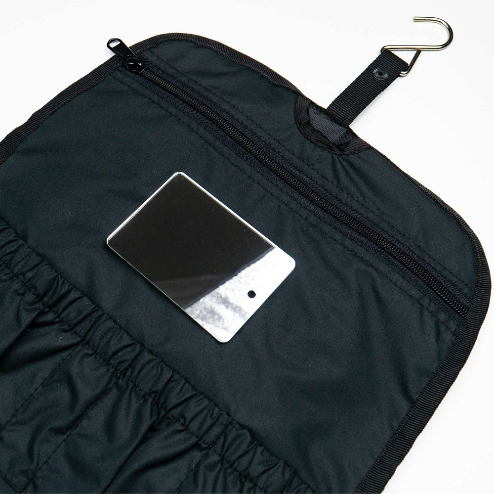 Дорожный несессер органайзер с крючком и зеркалом для косметики StarsUp ST-L (Серый) Сумы - изображение 4