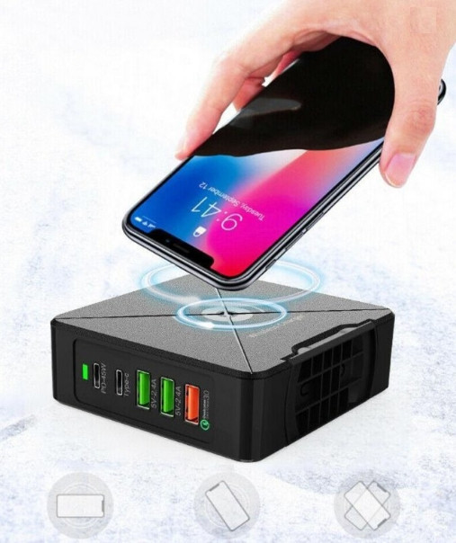 Стационарное зарядное устройство PowerStation PD-75W Винница - изображение 7