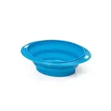 Силиконовая миска Squeeze Oval Big складная миска походная для собак/кошек 1000 мл/17 см Киев - изображение 1