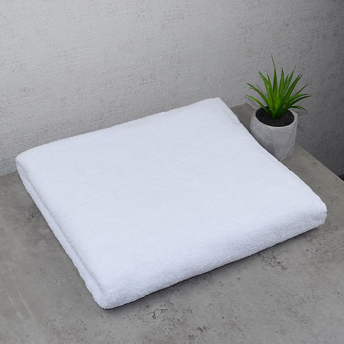 Рушник для готелів GM Textile 70х140см 500г/м2 (Білий) Суми - фото 1