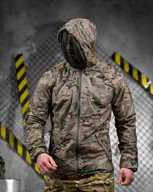 Маскировочная антимоскитная KRAFT   кофта ДЛ7207 Одесса - изображение 1