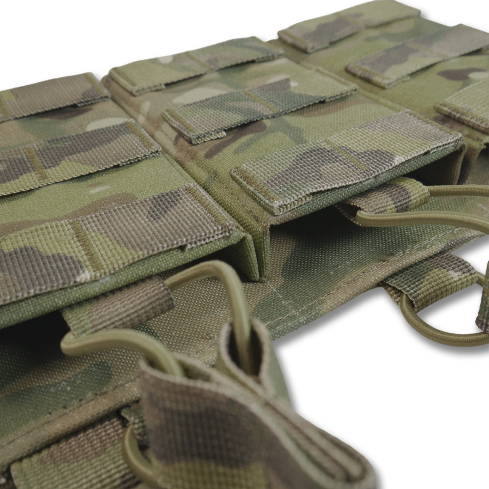 Съемная передняя панель к плитоноске с подсумками под 3 магазина мультикам Киев - изображение 4