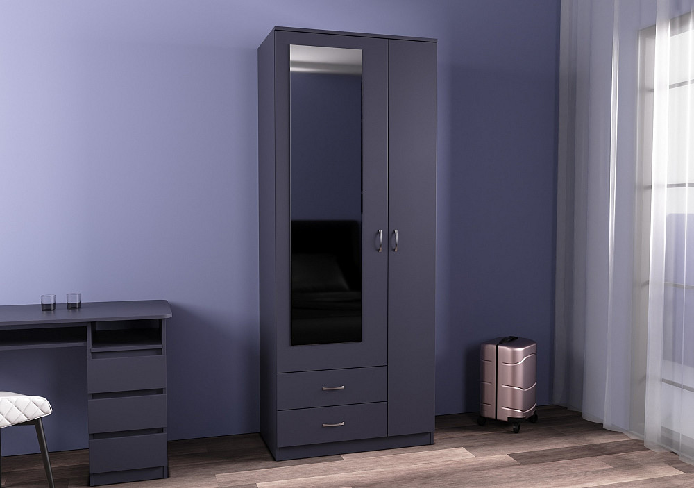 Прихожая ГКШ-1, Антрацит, 840/480/2100 Львов - изображение 2