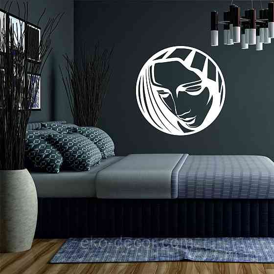 Декоративне настінне Панно «Соневидаття Матір», Декор на стіну 70*70 см, Білий Київ