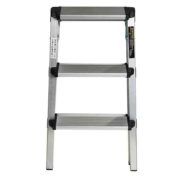 Драбина алюмінієва двостороння Кентавр 3Д Харків