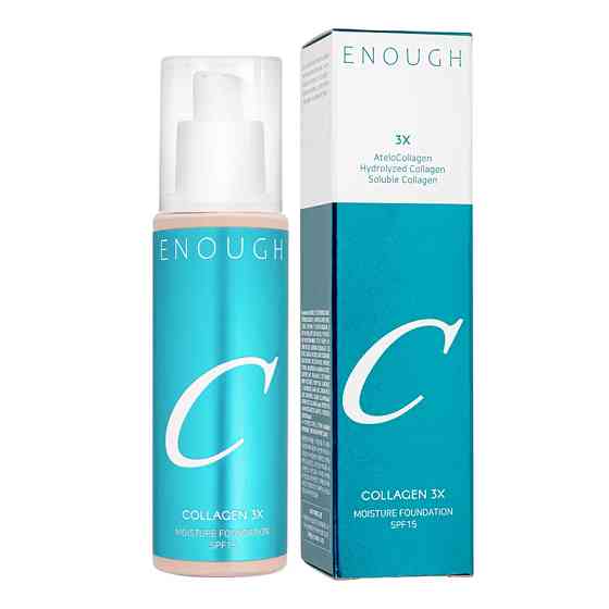 Тональный крем для лица Коллаген Collagen 3х Moisture Foundation SPF15 № N00 Enough 100 мл Киев