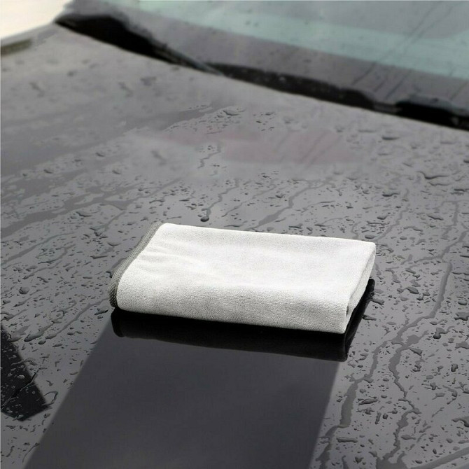 Рушники з мікрофібри для миття автомобіля Baseus Easy Life Car Washing CRXCMJ-B0G (Сірі, 2 шт., 40х40) Николаев - изображение 7