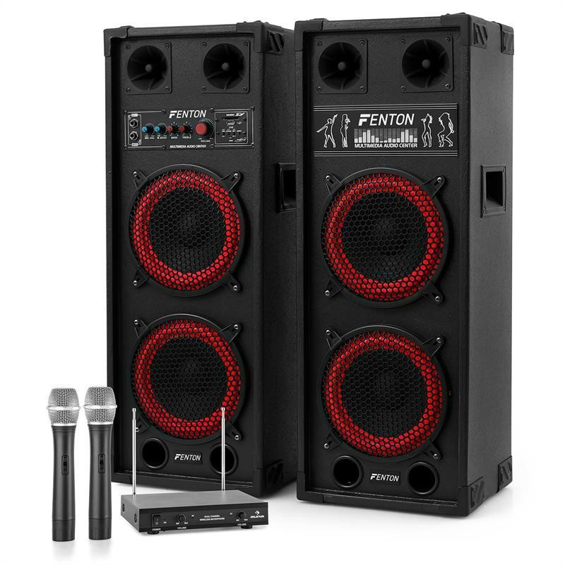 Караоке-система "STAR-Köpenick" гучномовці 800 Вт 2-канальний комплект бездротових мікрофонів VHF Рівне - фото 9