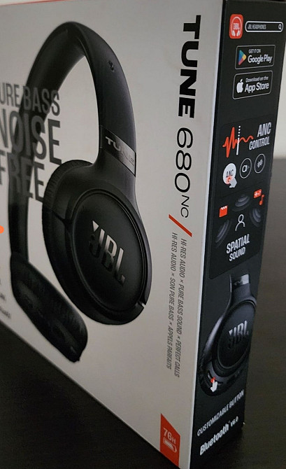 Новые наушники jbl tune 680 nc. Киев - изображение 1