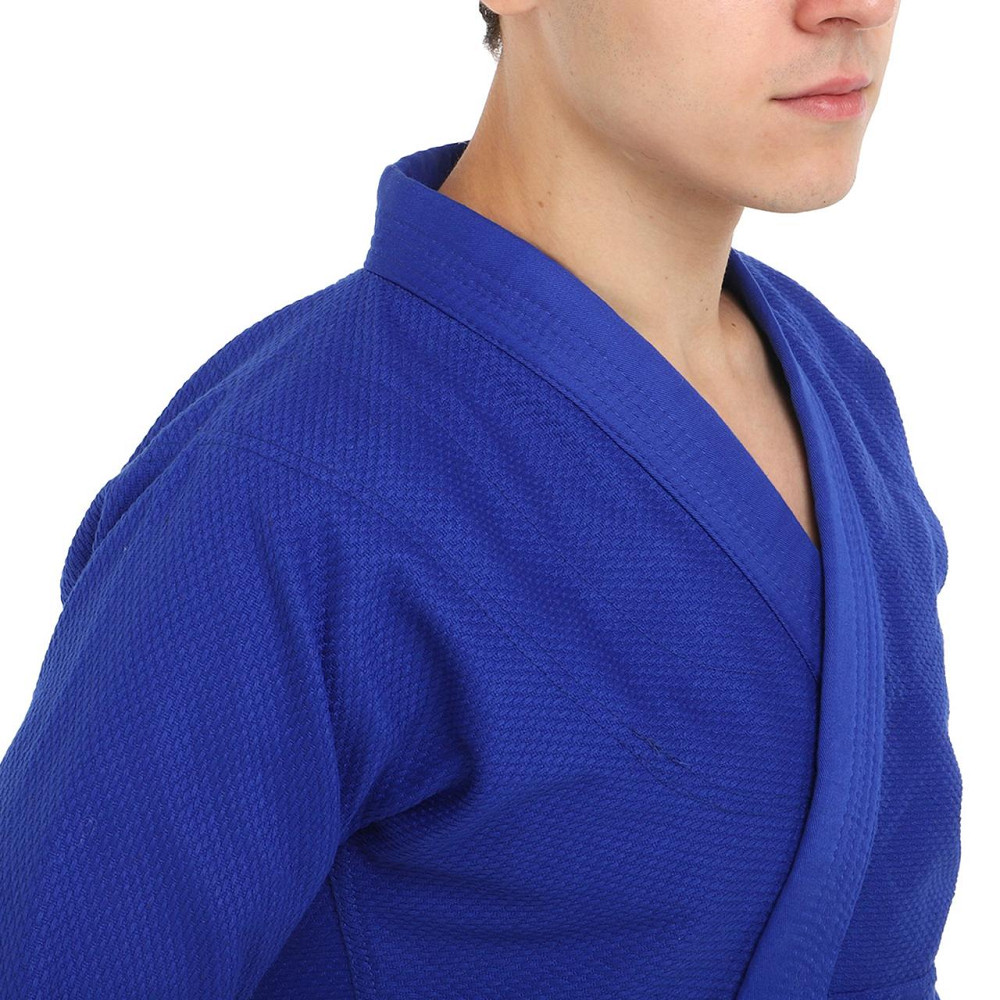 Кимоно для дзюдо HARD TOUCH CO-8916 размер 120-190см синее Спортивная форма Киев - изображение 8