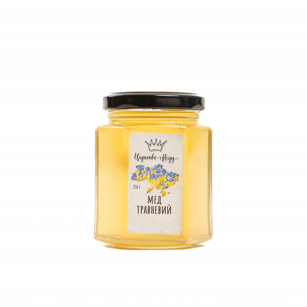 Натуральный майский мед в стеклянной банке весом 250 грамм Одесса - изображение 2