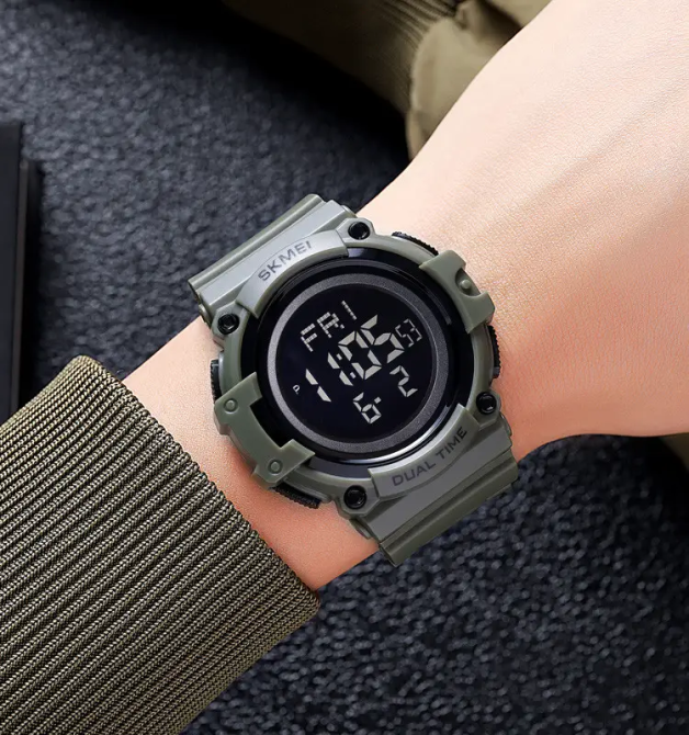 Годинник чоловічий наручний Skmei 2230 Зелений Вінниця - фото 7