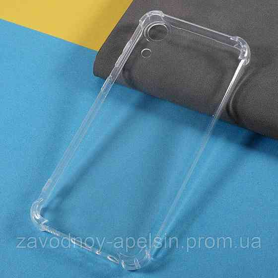 Samsung A03 Core A032 Чохол прозорий Захист камери + кути Одеса