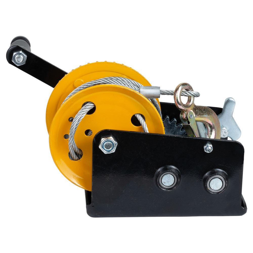 Лебідка ручна барабанна сталева трос 10 м × 5 мм, 900 кг SIGMA (6134021) Київ - фото 4