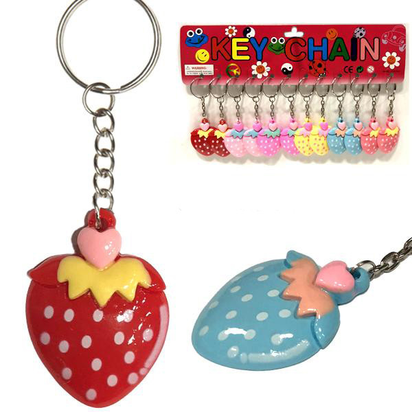 Брелоки для ключів для дітей Полуниця 12 шт Київ - фото 1