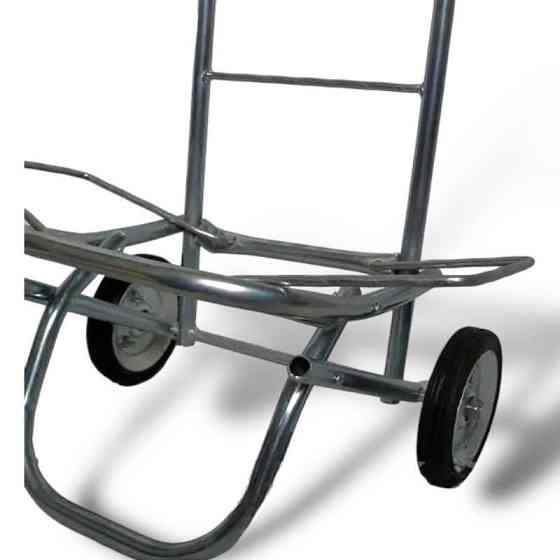 Тележка хозяйственная Кравчучка  складная   стальная  ТМАО-160  колесо 160 мм подшипник до 40кг Харьков