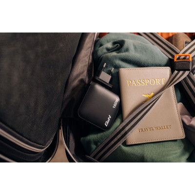 Зарядний пристрій Verbatim MiniGaN 165 W 4 ports (3xUSB-C/1xUSB-A) (32216) Вінниця - фото 5