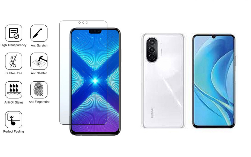 Защитное стекло NeoGlass для Huawei Nova Y70 – ультрапрозрачное и устойчивое Киев - изображение 4
