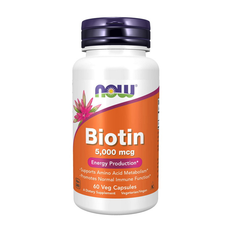 Biotin 5,000 mcg (60 veg caps) Луцк - изображение 1