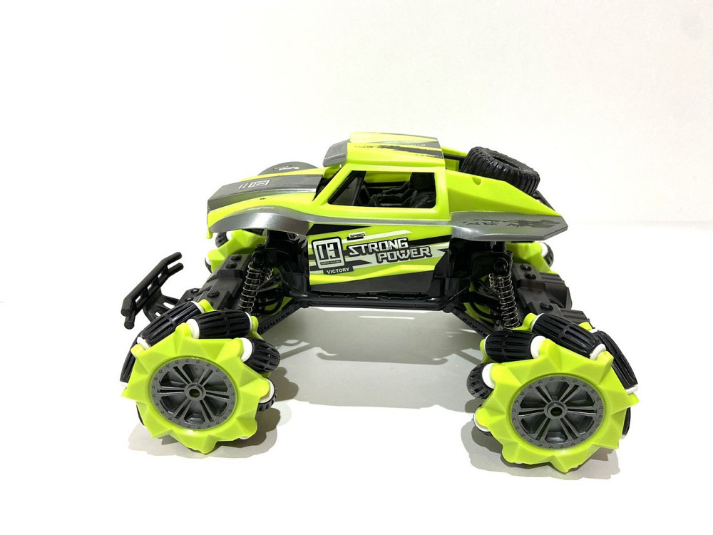 Машинка на радіокеруванні Brave з великими колесами танцює/світло Салатове (628A-38A) Чернігів - фото 4