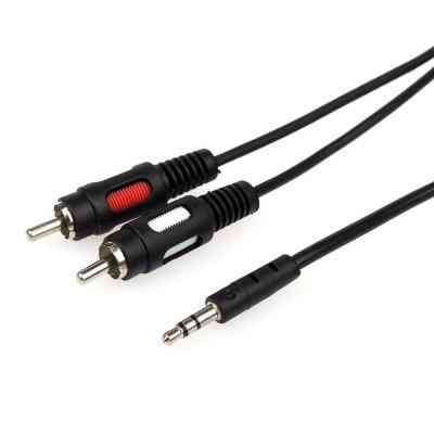Кабель мультимедійний mini-jack(M) - &gt; 2 RCA (M) 0.8m Atcom (10810) Вінниця