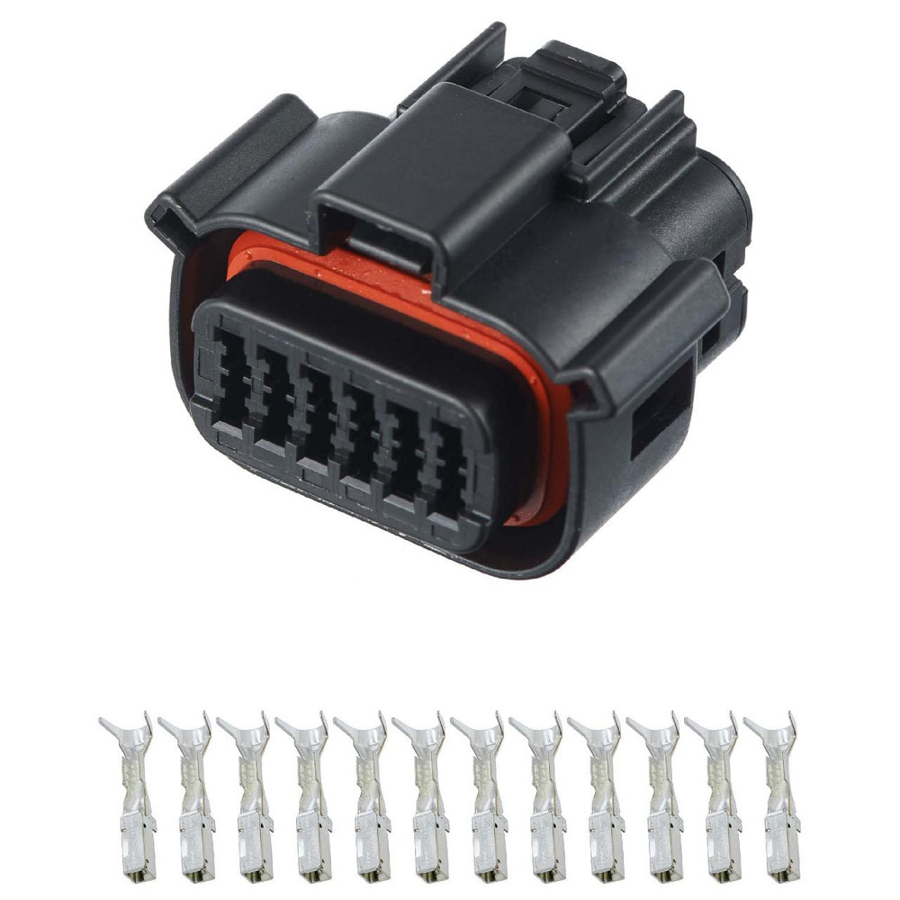 Роз'єм конектор 12-кон., 36792-1201, Molex Америка універс., Моторний відсік, Ford Київ - фото 1