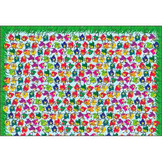 Головоломка-пазли "Angry birds" Рівне