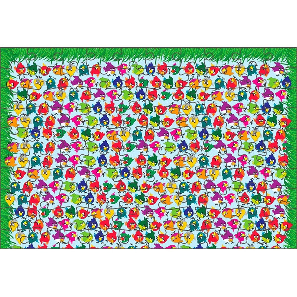 Головоломка-пазли "Angry birds" Рівне - фото 2