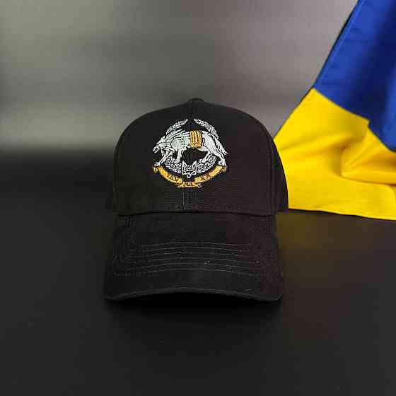 Бейсболка (кепка) ССО - Сили спеціальних операцій (канвас) чорна Запоріжжя