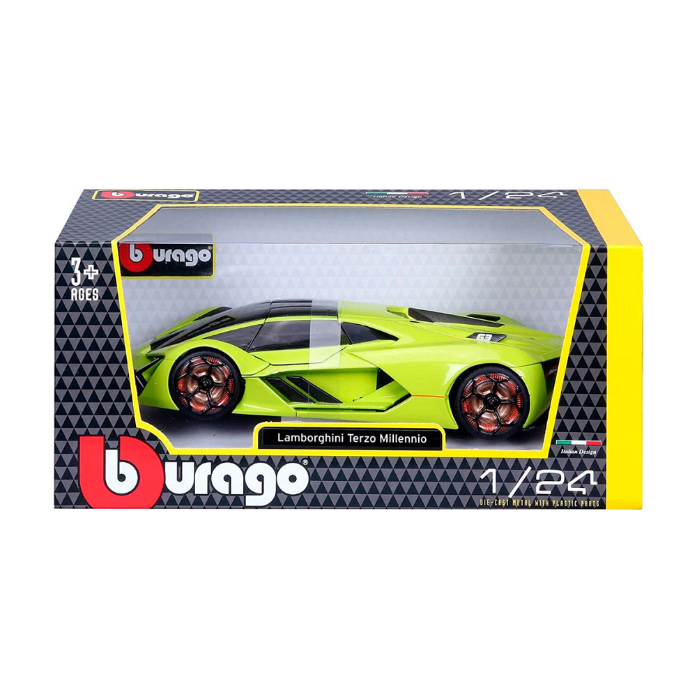 Автомодель - Lamborghini Terzo Millennio (асорті зелений, чорний, 1:24) Дніпро - фото 10