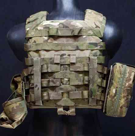 Тактический комплект плитоноска М6 с подсумками без плит (Мультикам пиксель) Киев