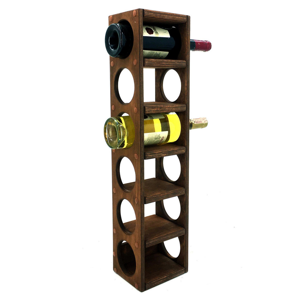 Настільна винна полиця "Хейліс" капучино Миколаїв - фото 1